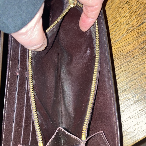 Louis Vuitton Monogram Vernis Amarante Long Wallet EUC - Picture 9 of 15